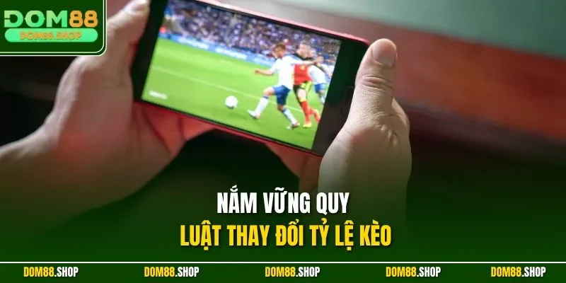 Nắm vững quy luật thay đổi tỷ lệ kèo